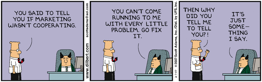 Dilbert Cartoon